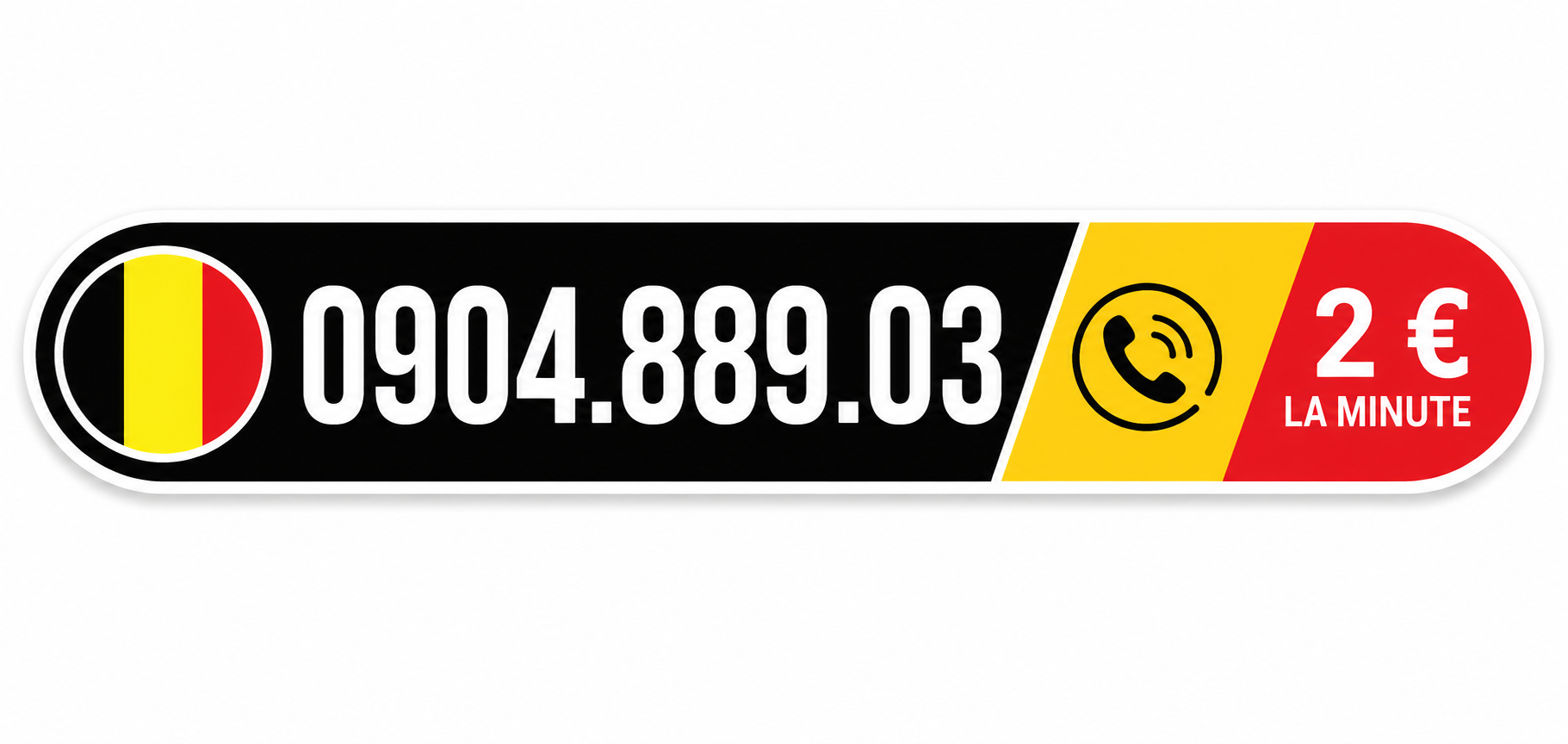 Appeler le service d’assistance au 08.90.211.805